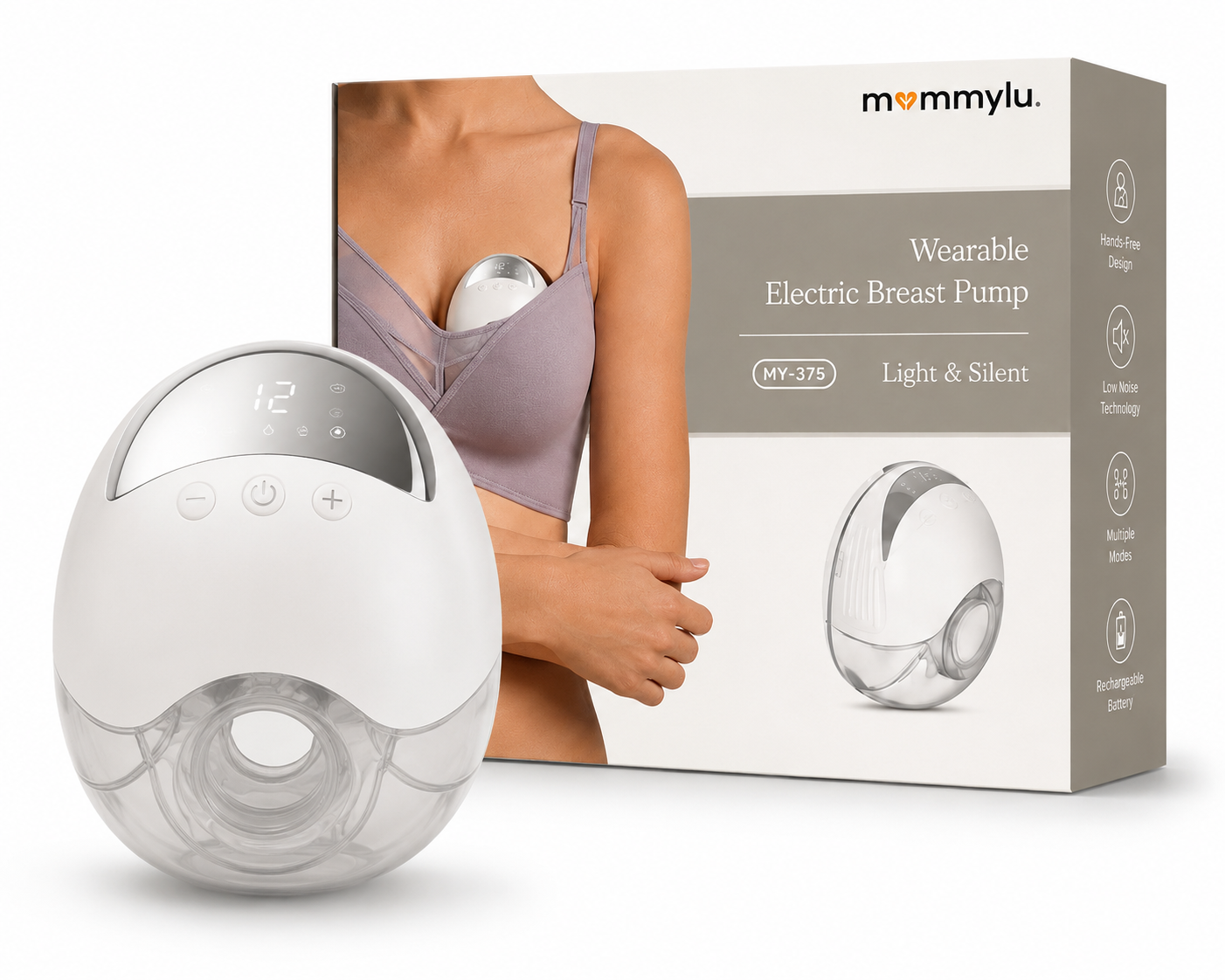 LuxeOne Wearable Silent Breast Pump
