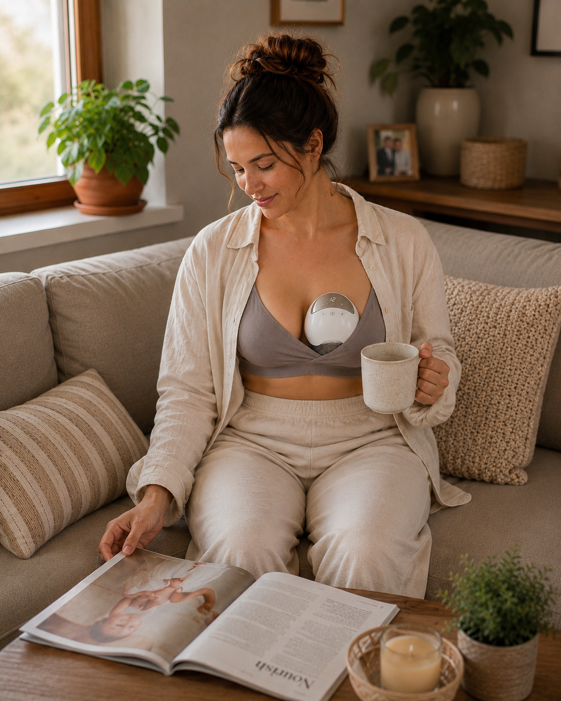 LuxeOne Wearable Silent Breast Pump